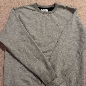 Champion Men's Classic Gray Crewneck Sweater